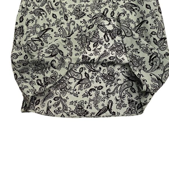 H&M Sage Green Paisley Ditsy Floral Pheasant Cami Lightweight Mini Sundress - Picture 7 of 7